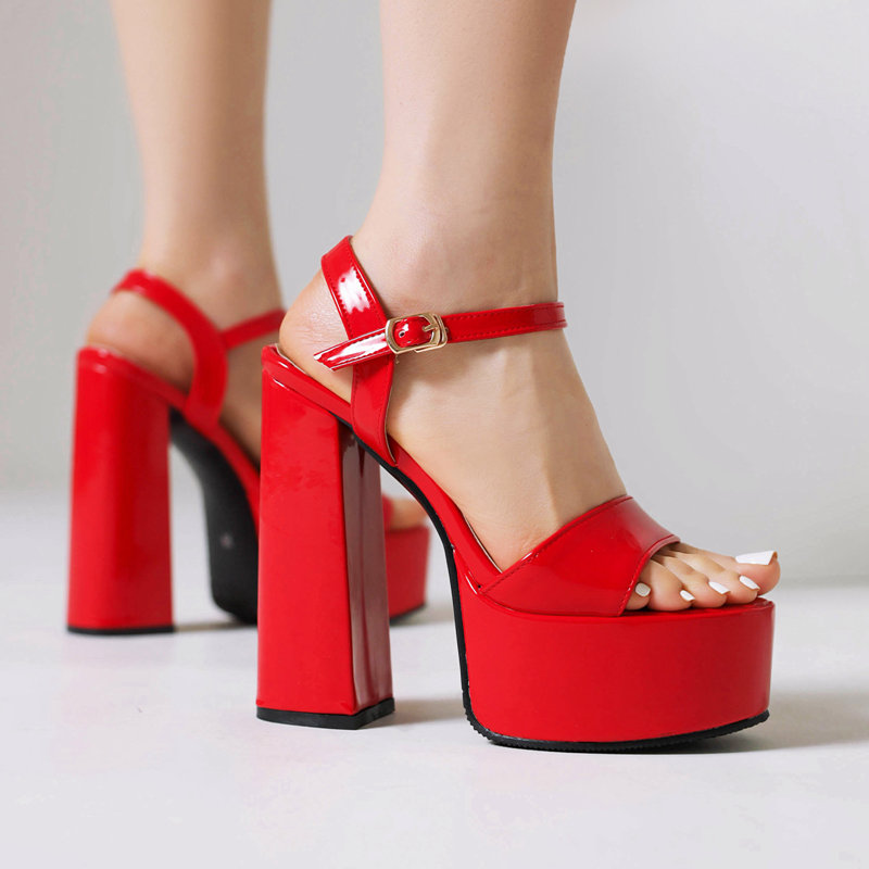 Women'S Shoes Peep Toe - ORCHALISA Tasarım Kadın Sandalet Peep Toe