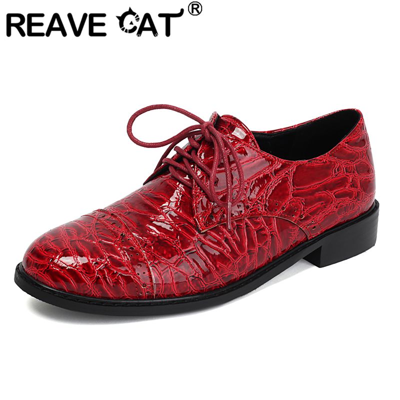 Women'S Shoes Extended Sizes - REAVE CAT Yeşil Parlak Kadın Pompaları