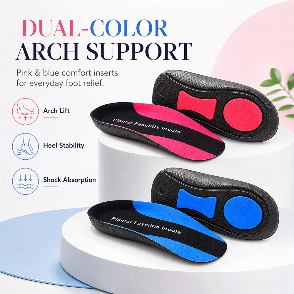 Women'S Shoes For Plantar Fasciitis - 1-2 Çift Ayak Kemerini Destekleyen Tabanlık,