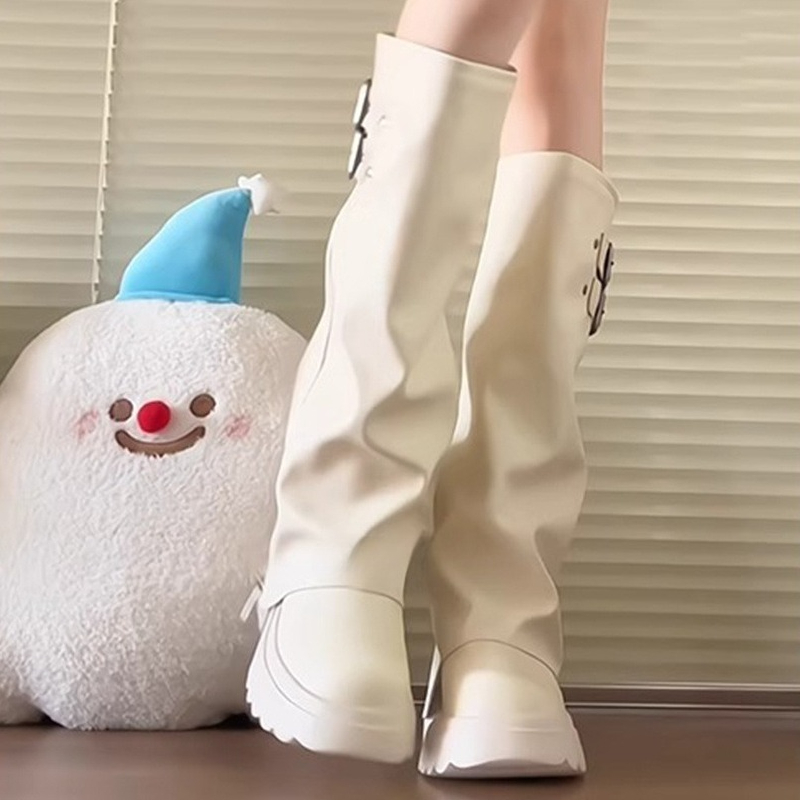 Punk Tarzı Ekleme Kalın Alt Ka - Women'S Shoes For Fall incelemesi ve fiyatı