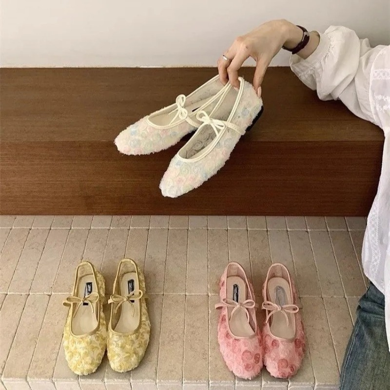 Nazik Yeni Çin Gülü Fileli Mar - Women Shoes Casual incelemesi ve fiyatı