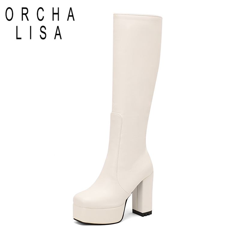 ORCHALISA Glam Bayan Diz Üstü  - Women'S Shoes Extended Sizes incelemesi ve fiyatı