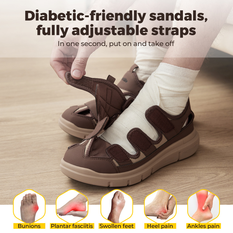 Yaz Erkek Sandalet Genişletilm - Women'S Shoes For Plantar Fasciitis incelemesi ve fiyatı